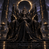 Gold Obsidian Crown