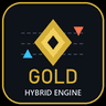 Gold Hybrid Engine