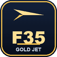 GTR F35 GoldJet Conservative Strategy Tester result, 15.78% simulated ROI