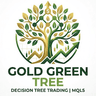 Gold Green Tree