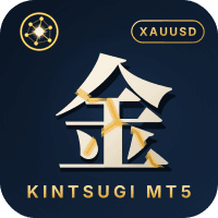 Kintsugi MT5 Conservative Strategy Tester result, 16.4% simulated ROI