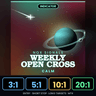 NQX Weekly Open Cross Calm MT4