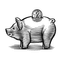 The trend pigs trading robot logo