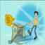 Trend monkey trading robot logo