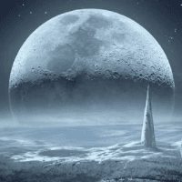 Dark Moon trading robot logo