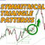 Symmetrical Triangle Patterns trading robot logo