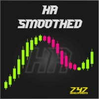 Smoothed HeikenAshi trading robot logo