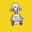 Nice trading robot logo