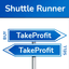 Shuttle Runner trading robot logo