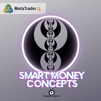 ICT Smc draw trading robot logo
