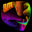 Scientific trade trading robot logo
