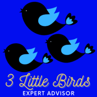 Three Little Birds trading robot logo