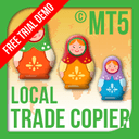 Local Trade Copier EA MT5 trading robot logo