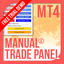 Manual Trade Panel EA MT4 trading robot logo