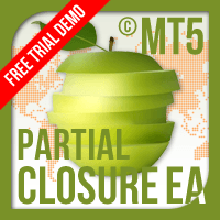 Partial Closure EA MT5 trading robot logo