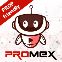 Promex MT5 Conservative Strategy Tester result, 21.7% simulated ROI
