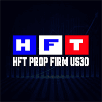 HFT Prop Firm US30 Pro Conservative Strategy Tester result, 22.62% simulated ROI