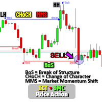 Break of Structure BoS SMC EA trading robot logo