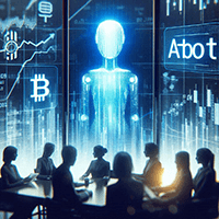 Atbot trading robot logo
