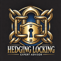 Hedging Locking trading robot logo