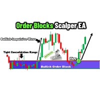Order Blocks Scalper trading robot logo