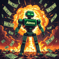 Atmos trading robot logo