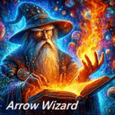 Arrow Wizard trading robot logo