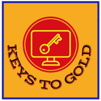Keys to gold trading robot logo