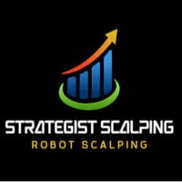 Strategist scalping trading robot logo