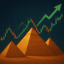 Three pyramids EA trading robot logo