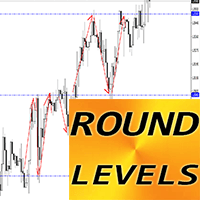 Round Levels mp trading robot logo