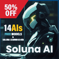 Soluna AI trading robot logo