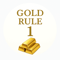 GoldRule1 EA Conservative Strategy Tester result, 8.3% simulated ROI