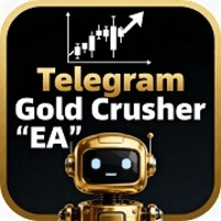 Telegram Gold Crusher trading robot logo