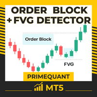 Order Block and FVG Detector trading robot logo
