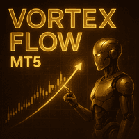 Vortex Flow MT5 Conservative Strategy Tester result, 8.5% simulated ROI