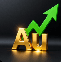 Gold Daily ATR Breakout Conservative Strategy Tester result, 8.64% simulated ROI
