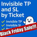 Invisible TP and SL by Ticket trading robot logo