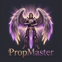 PropMaster Conservative Strategy Tester result, 8.71% simulated ROI