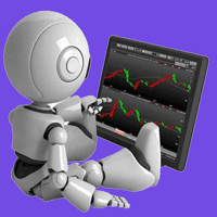 Five candle pattern semi automatic trading robot logo