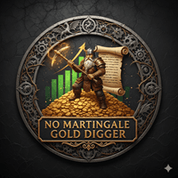 No Martingale Gold Digger trading robot logo