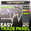 Easy Trade Panel Expert for MT5 trading robot logo