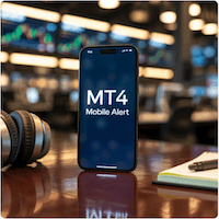 Mobile Alert trading robot logo