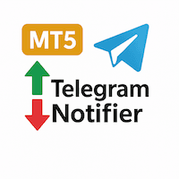 Mt5 to Telegram notif trading robot logo