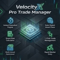 VelocityX Pro Trade Manager trading robot logo