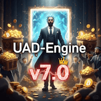 UAD Dashboard Conservative Strategy Tester result, 8.88% simulated ROI