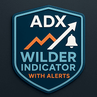 ADX Wilder with ALERTS trading robot logo