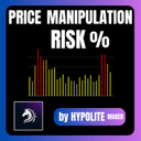 Price manipulation risk trading robot logo