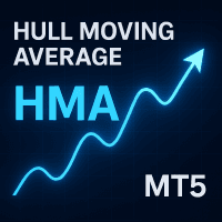 Hull Moving Average or HMA for MT5 trading robot logo
