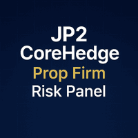 JP2 CoreHedge Prop Firm Risk Dashboard trading robot logo